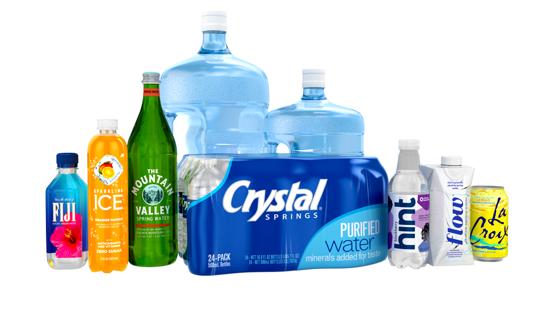 Bottled water products