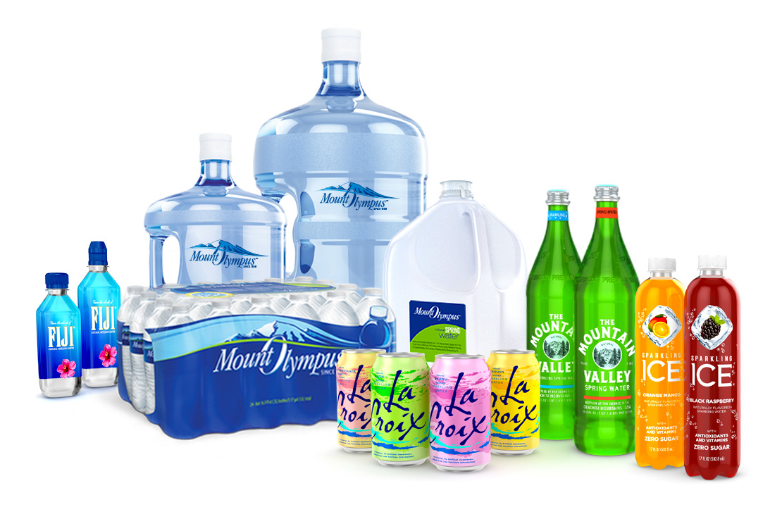 Bottled water products