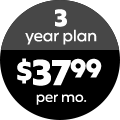 3
year plan $37.99 per mo.